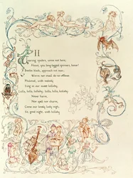 Pieśń wróżek, ze "Snu nocy letniej", 1908